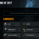Some of this year’s candidates